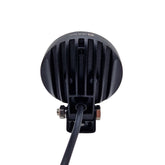 LED Mini Arbeitsscheinwerfer Rund 7.5 Watt 950 Lumen von hinten